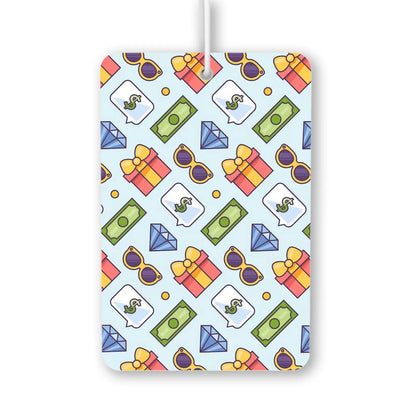 Fun Money & Gifts Pattern Air Freshener