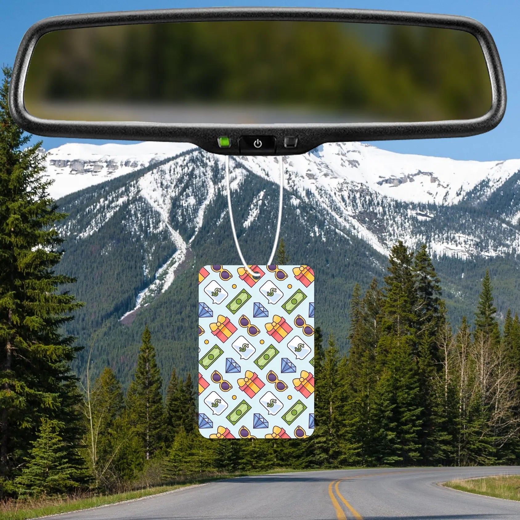 Fun Money & Gifts Pattern Air Freshener