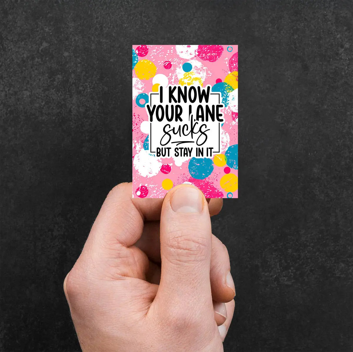 Funny Quote Sticker