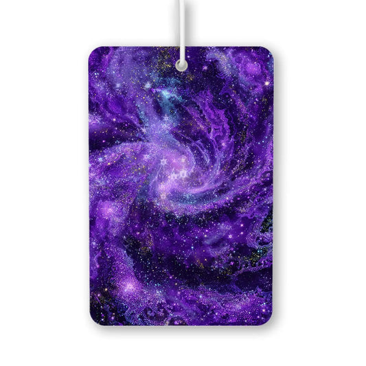 Galactic Purple Swirl Air Freshener