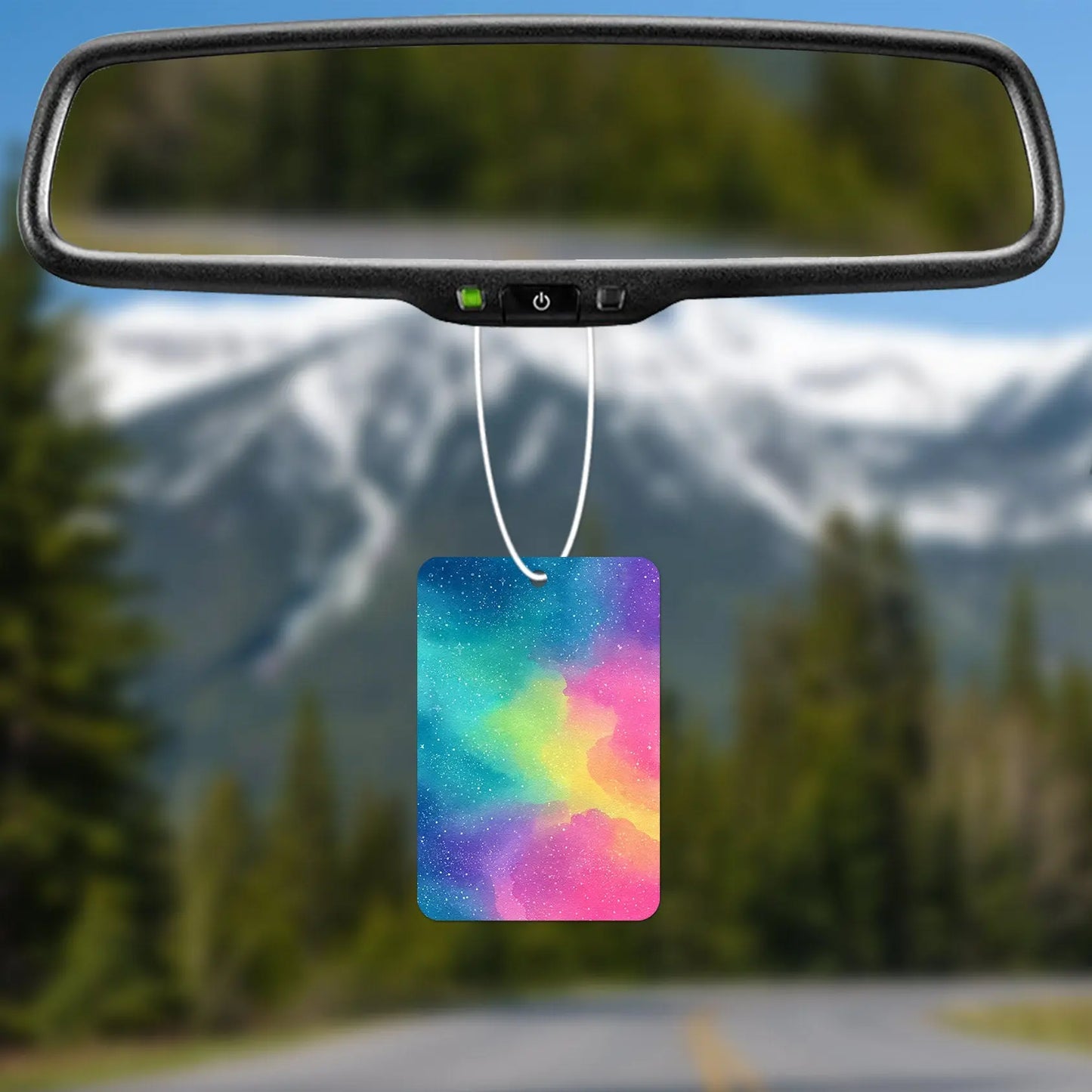 Galactic Watercolor Air Freshener
