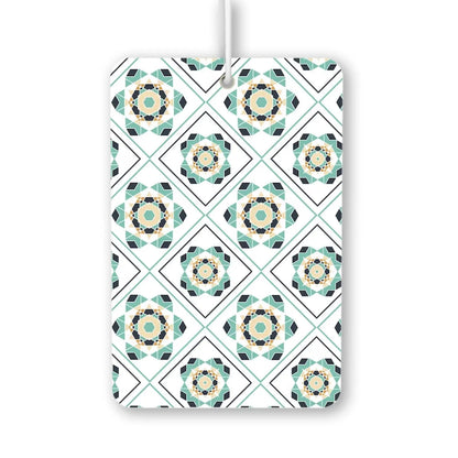 Geometric Floral Pattern Air Freshener