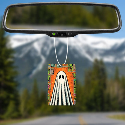 Ghostly Comic Art Air Freshener