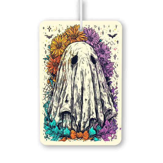 Ghostly Floral Air Freshener