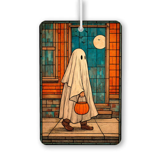 Ghostly Trick-or-Treater Air Freshener