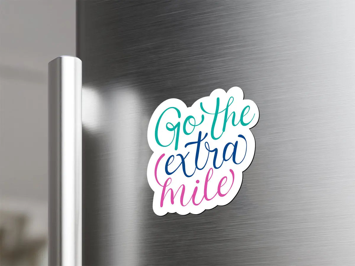 Go the Extra Mile Magnet
