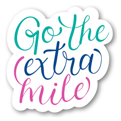 Go the Extra Mile Magnet
