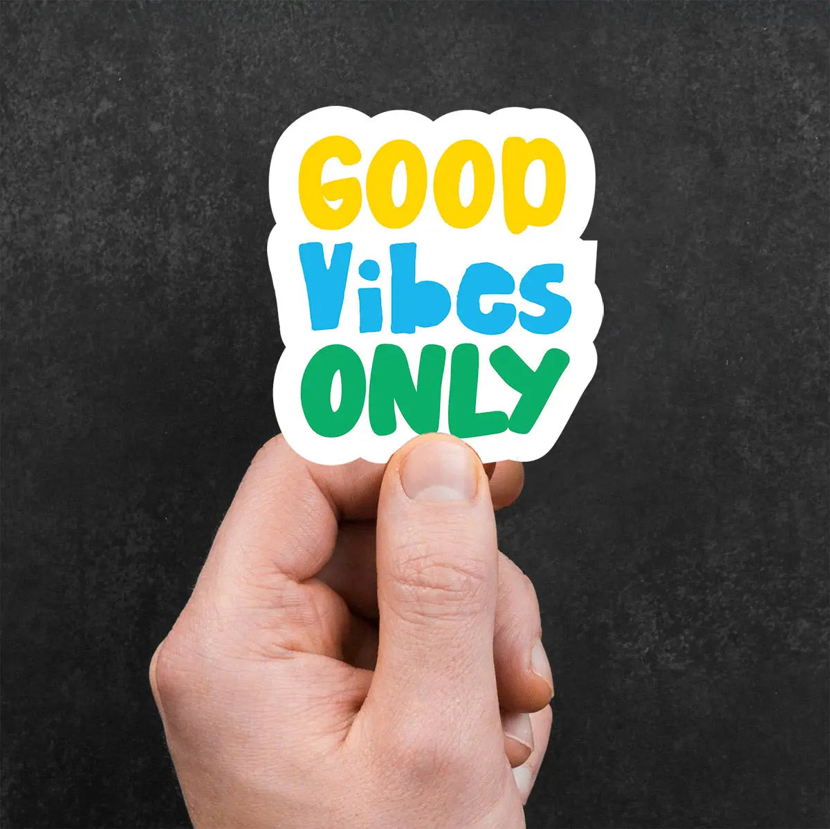 Good Vibes Only Sticker