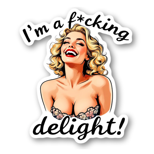 I M A Delight Magnet