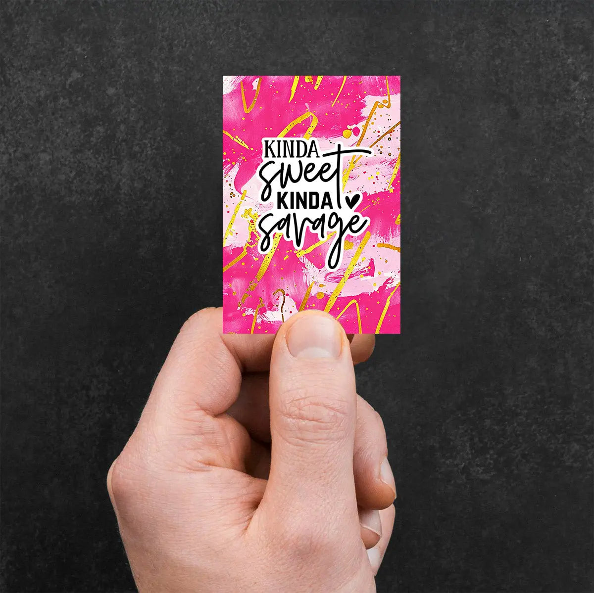 Kinda Sweet Kinda Savage Sticker