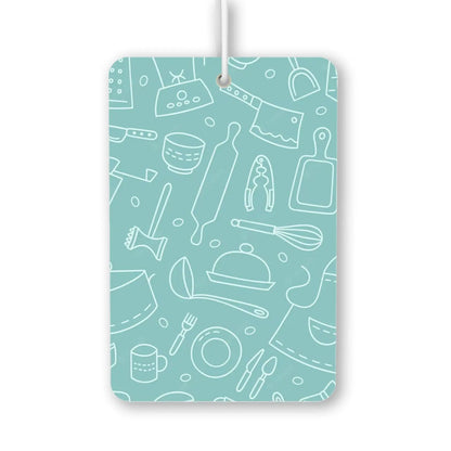 Kitchen Utensils Pattern Air Freshener