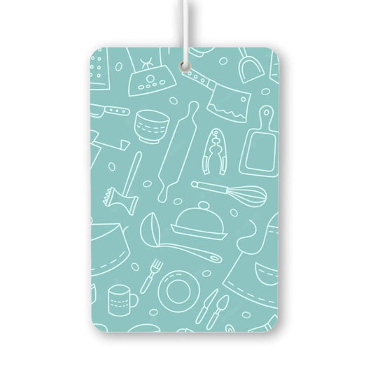 Kitchen Utensils Pattern Air Freshener