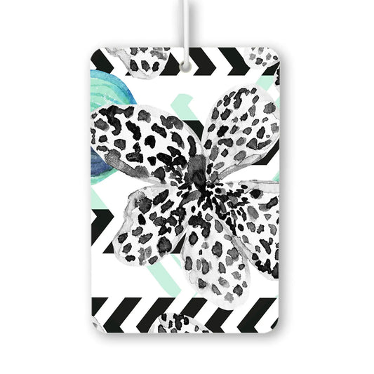 Leopard Floral Pattern Air Freshener
