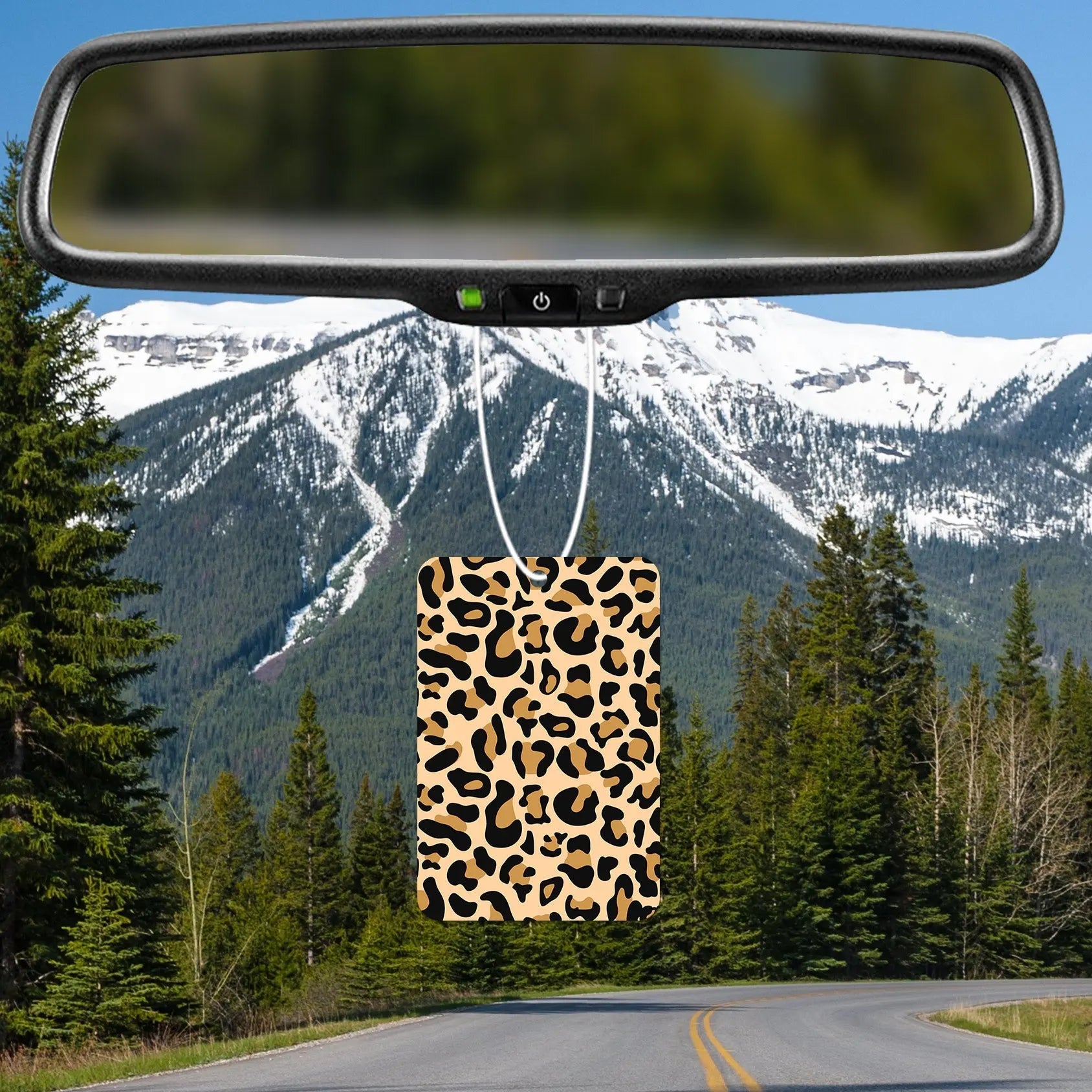 Leopard Print Air Freshener