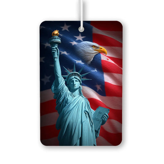 Liberty Statue with Eagle Air Freshener