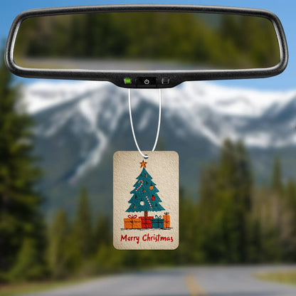 Merry Christmas Tree Air Freshener