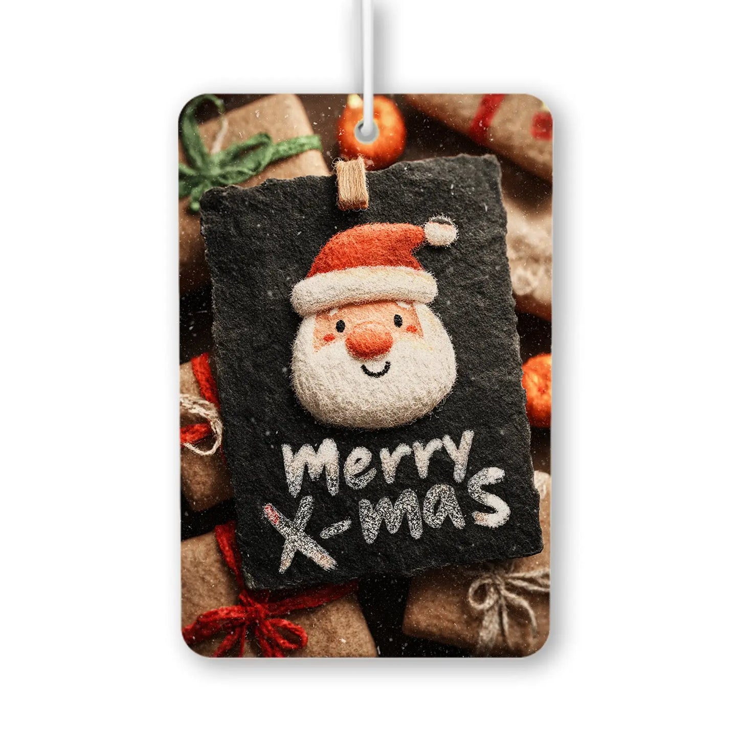 Merry X-Mas Santa Air Freshener