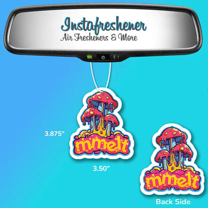 Promotional Car Air Fresheners - Custom Shape With Your Logo Instafreshener - Custom Cut Air Freshener