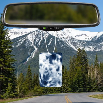 Navy Blue Tie-Dye Air Freshener