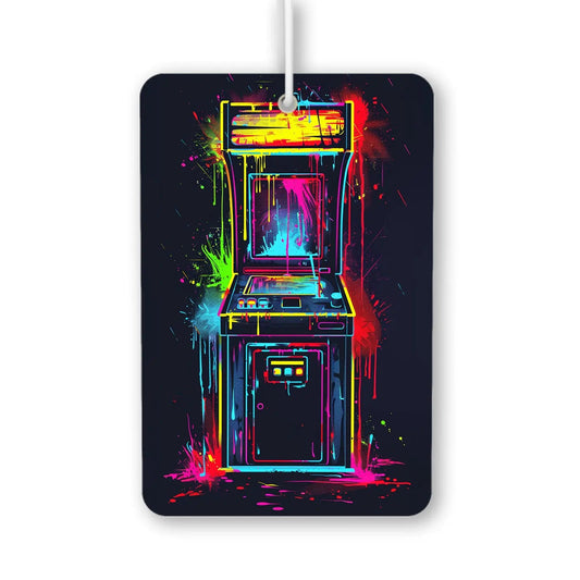 Neon Arcade Machine Air Freshener
