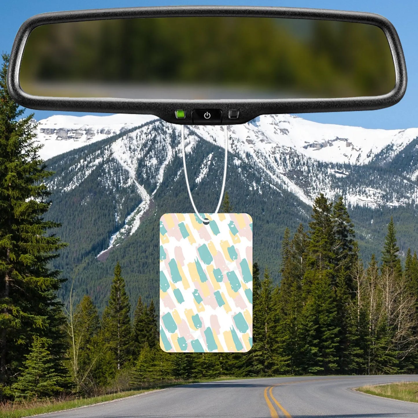 Pastel Brush Stroke Pattern Air Freshener