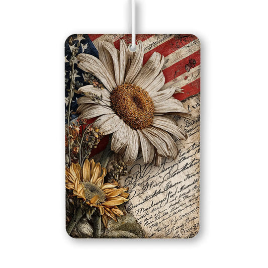 Patriotic Blossom Americana Art Print Air Fresheners