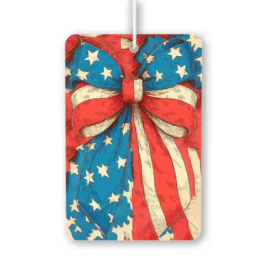 Patriotic Bow Air Freshener