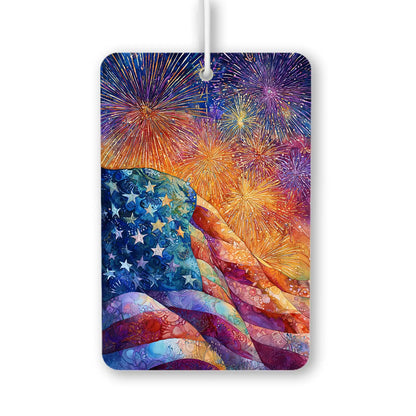 Patriotic Fireworks Air Freshener