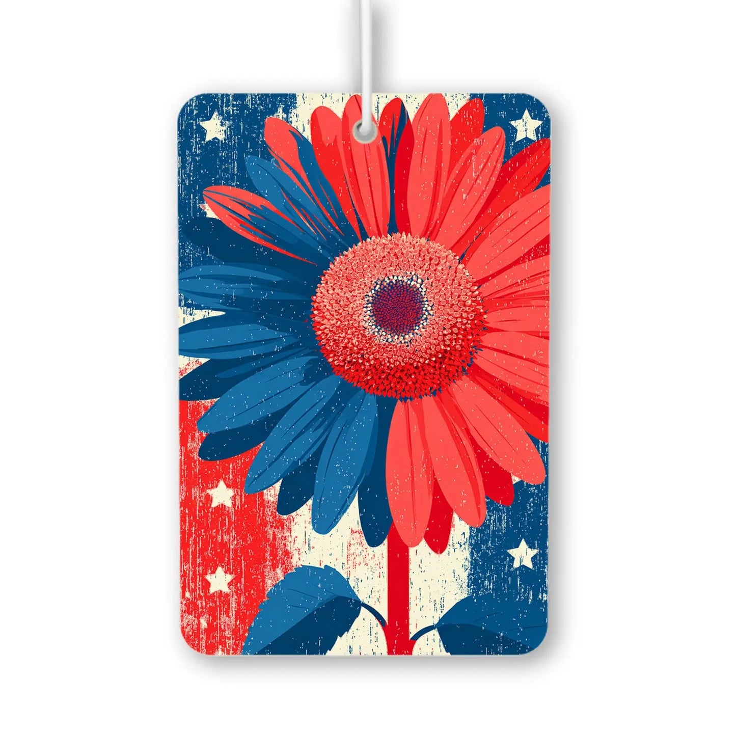 Patriotic Flower Air Freshener