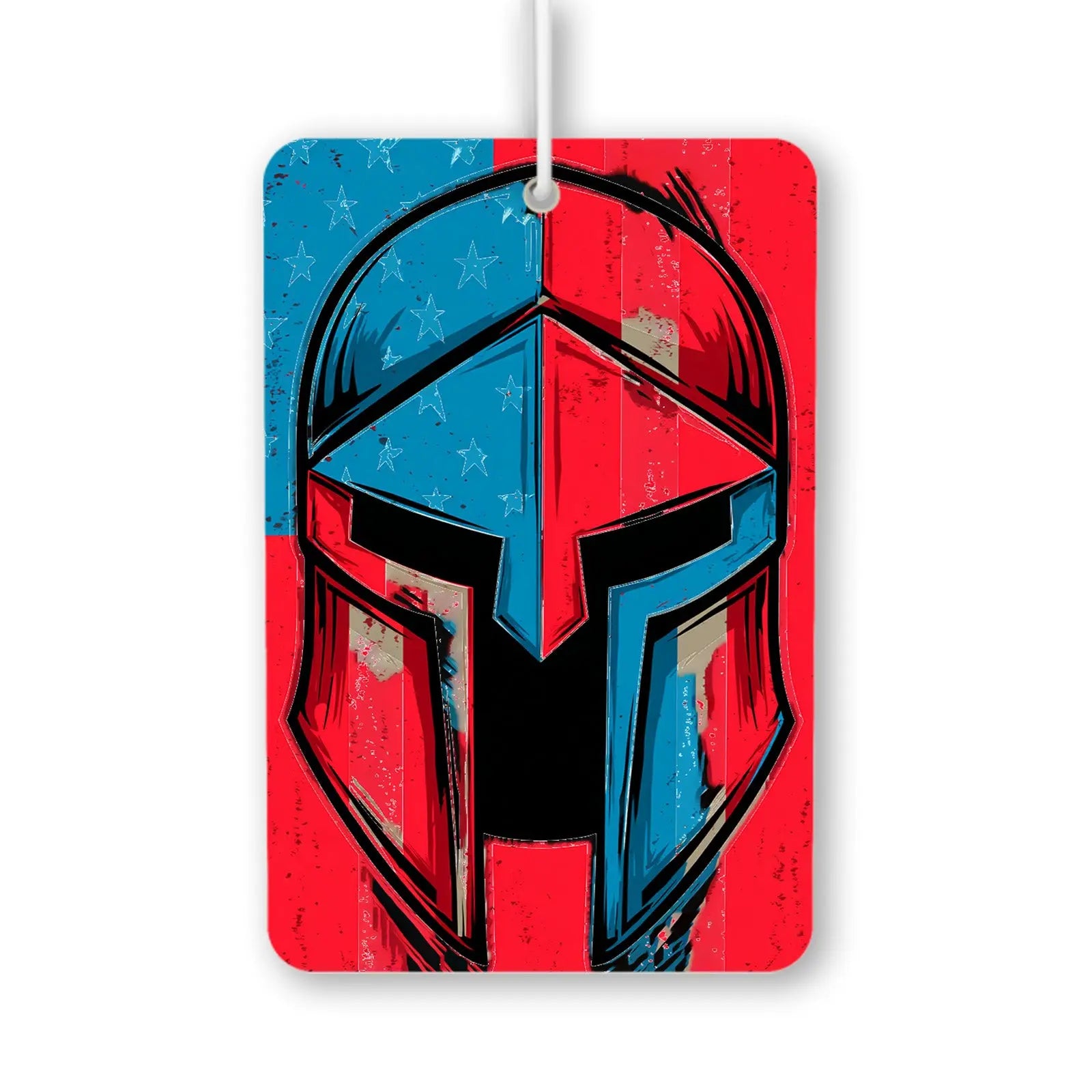 Patriotic Spartan Helmet Air Freshener