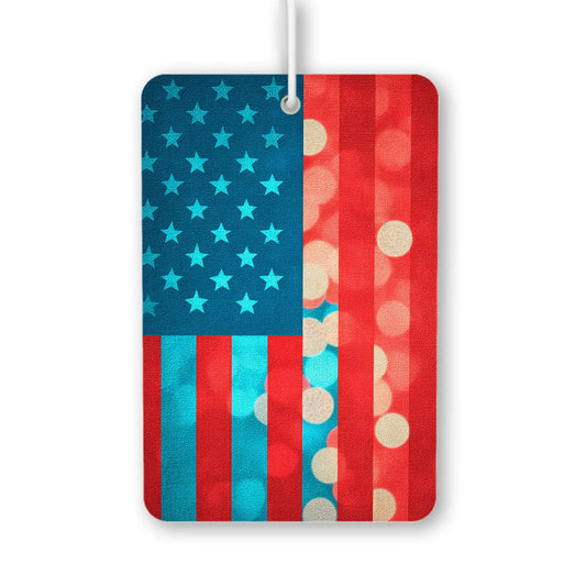 Patriotic Stars and Stripes Air Freshener