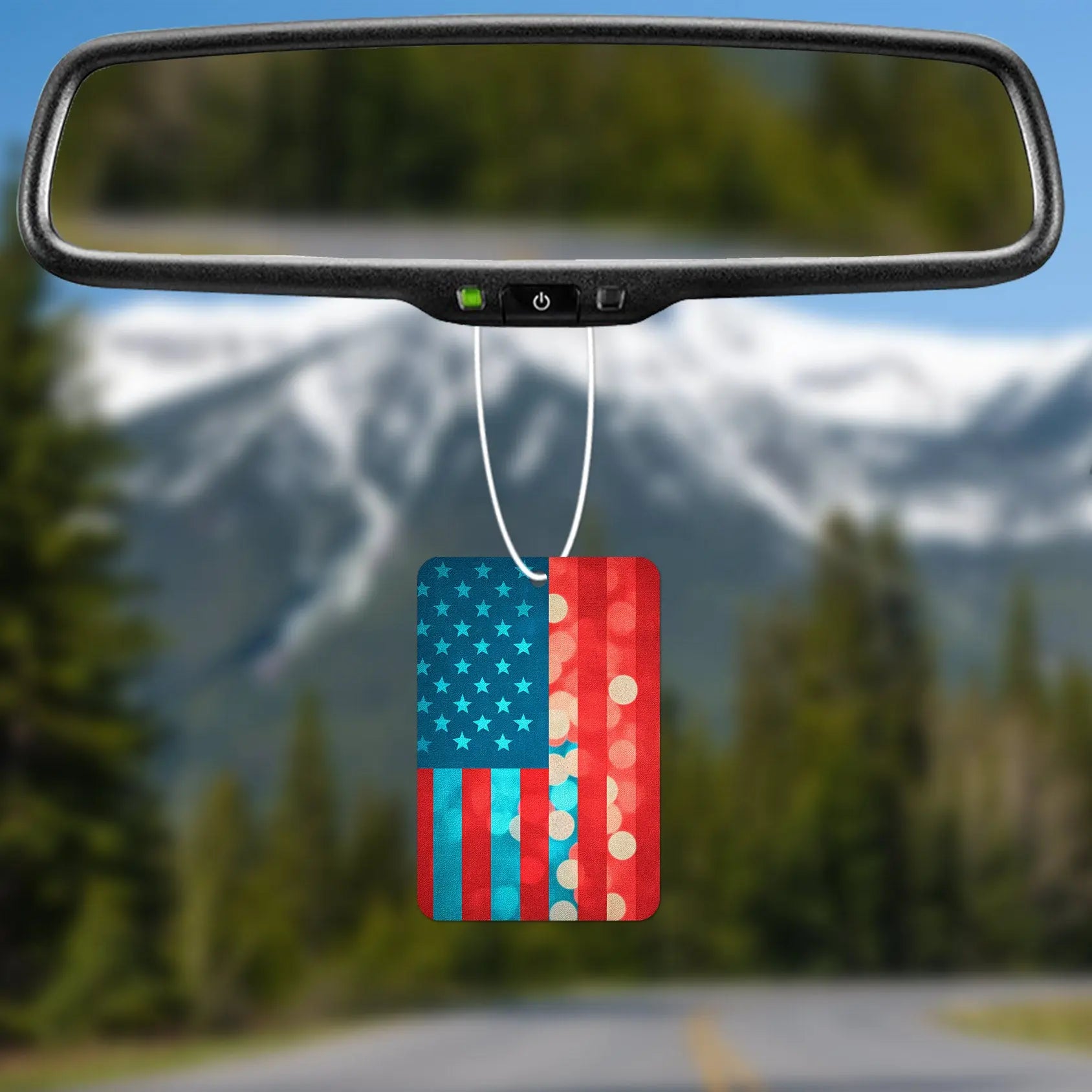 Patriotic Stars and Stripes Air Freshener