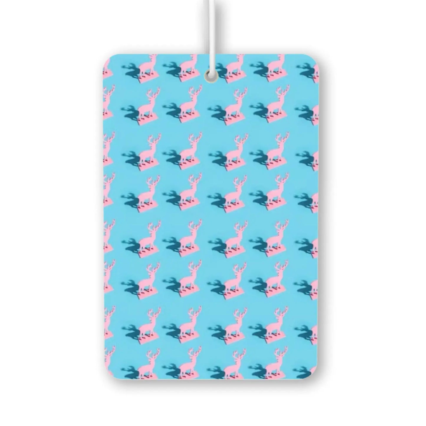 Pink Deer Pattern Air Freshener