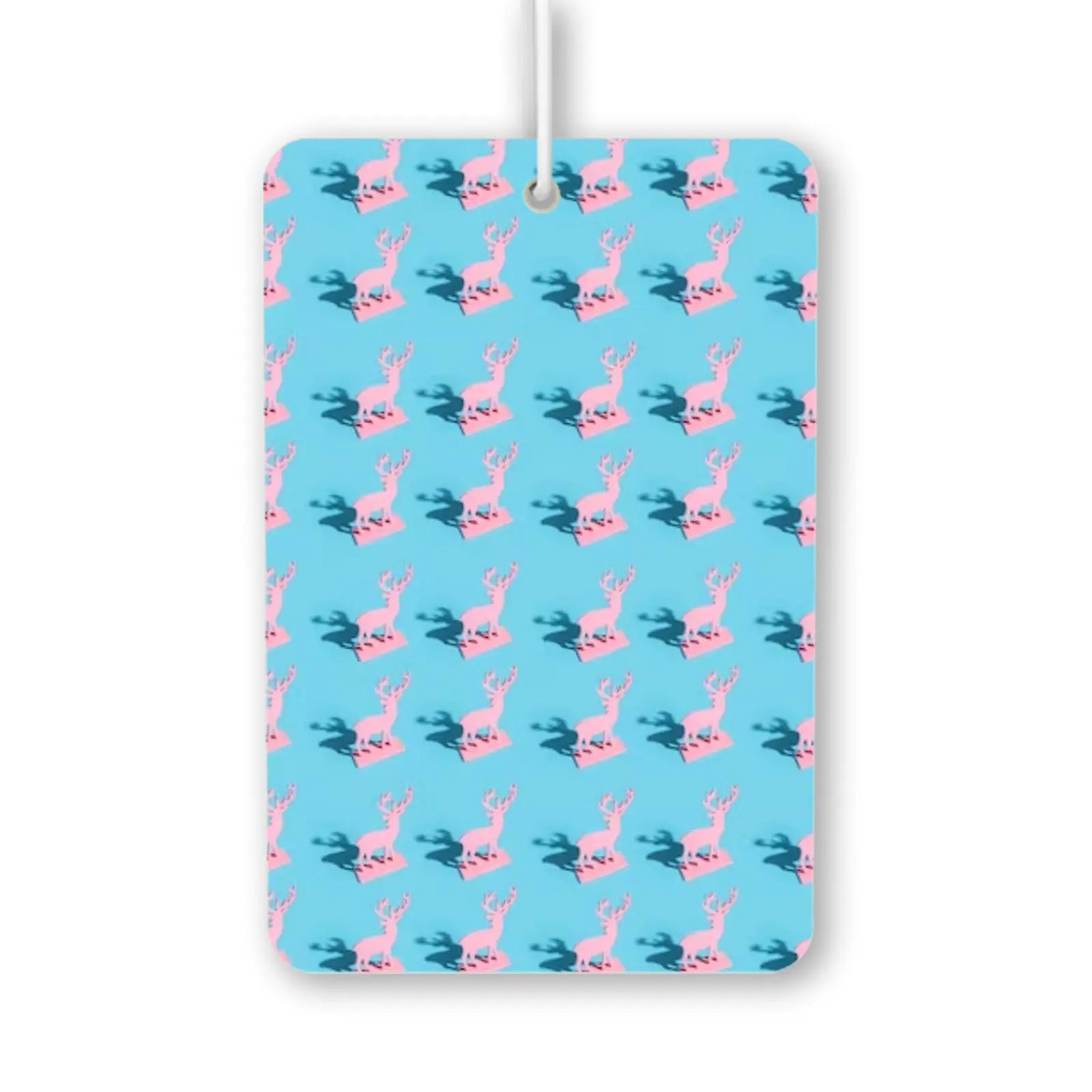 Pink Deer Pattern Air Freshener