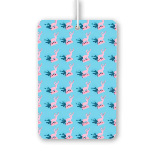 Pink Deer Pattern Air Freshener