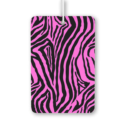 Pink Zebra Print Air Freshener