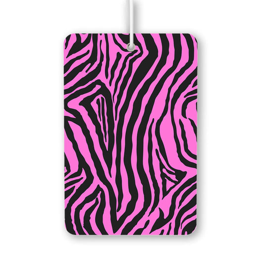 Pink Zebra Print Air Freshener