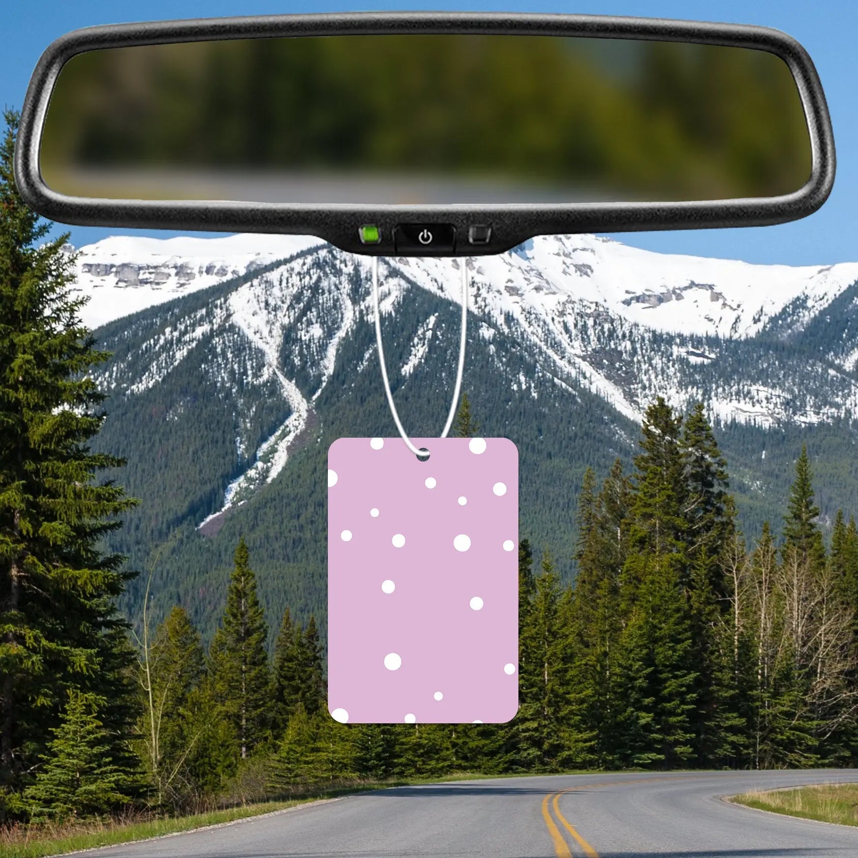 Polka Dot Pattern Air Freshener
