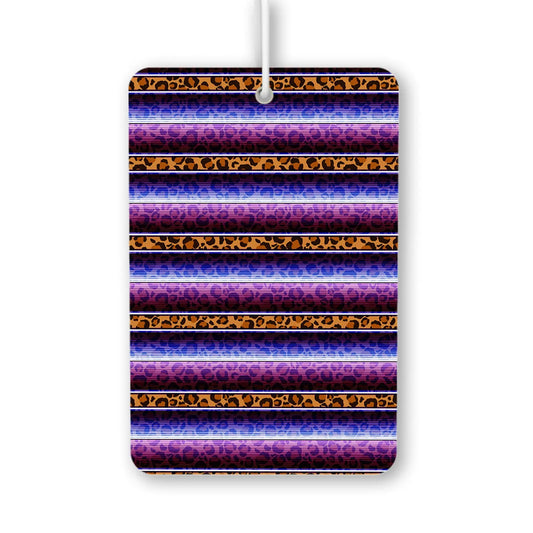 Purple Leopard Print Air Freshener