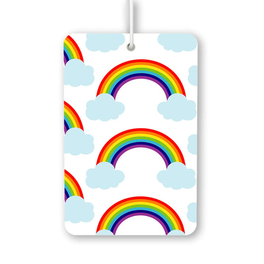 Rainbow and Clouds Air Freshener