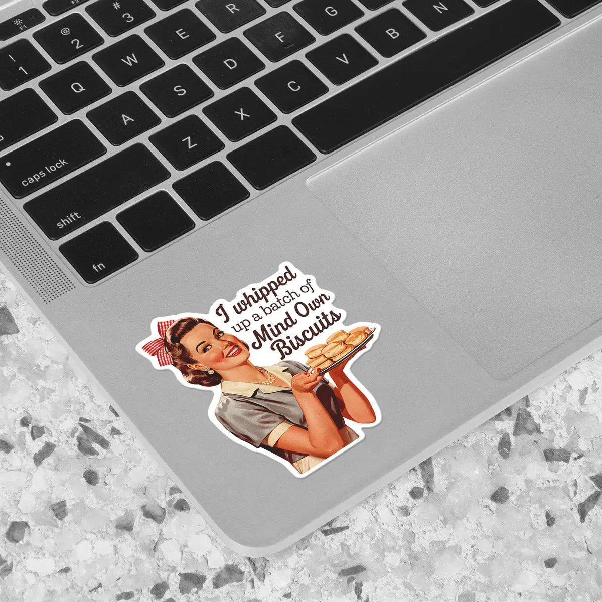 Retro Baking Humor Sticker