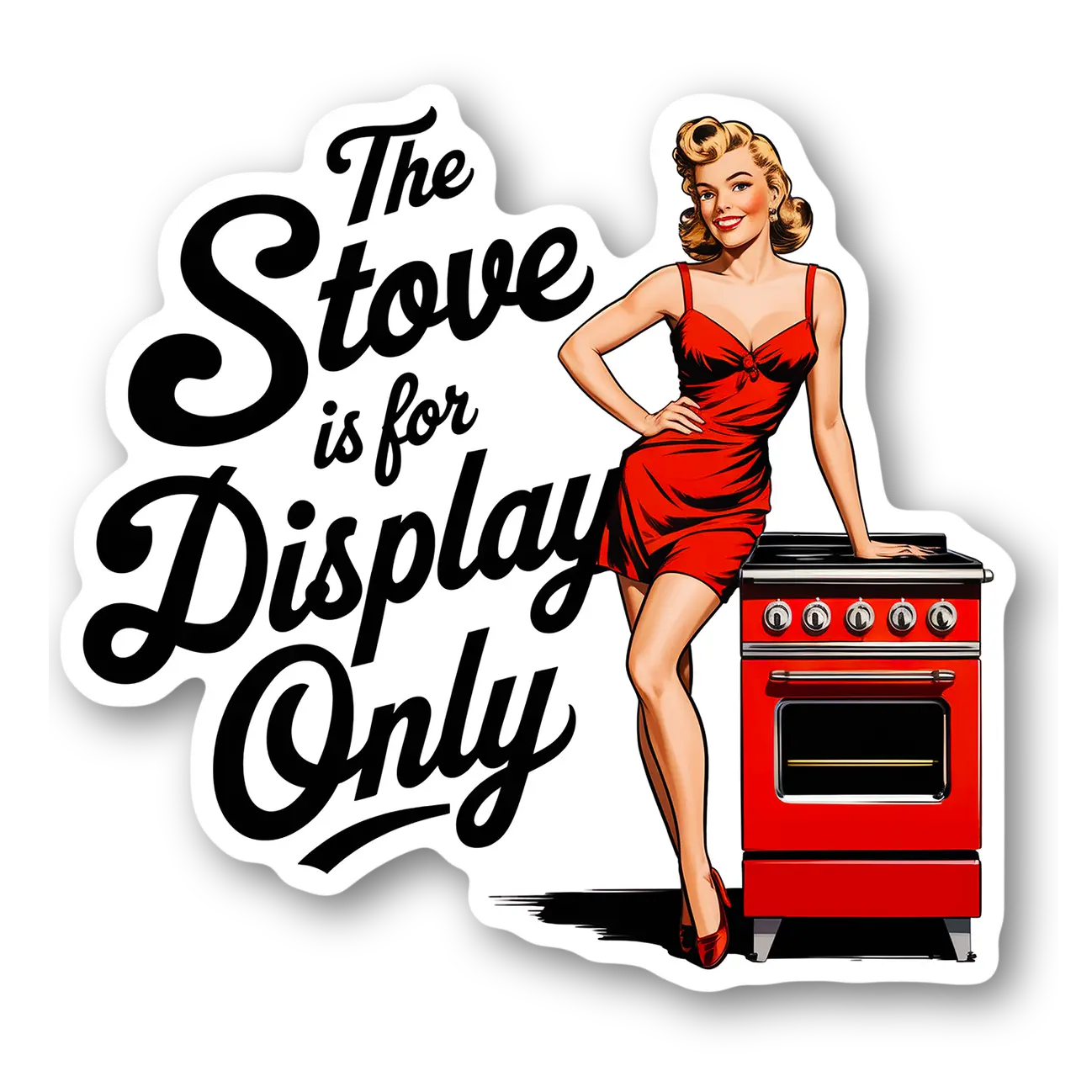 Retro Kitchen Display Magnet