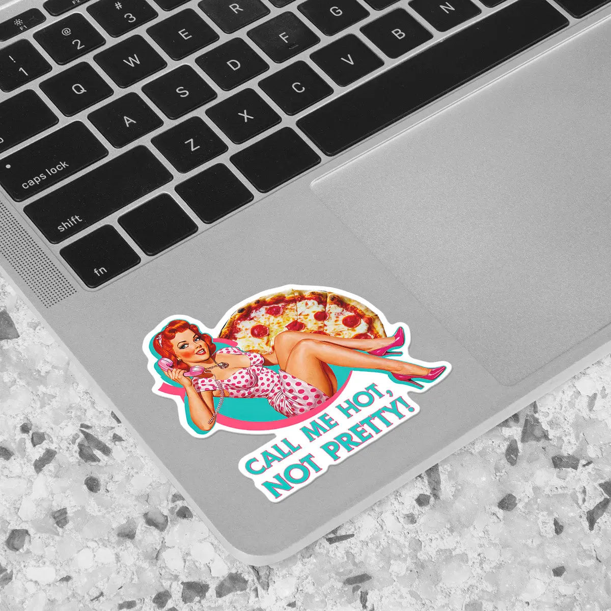 Retro Pizza Lover Sticker