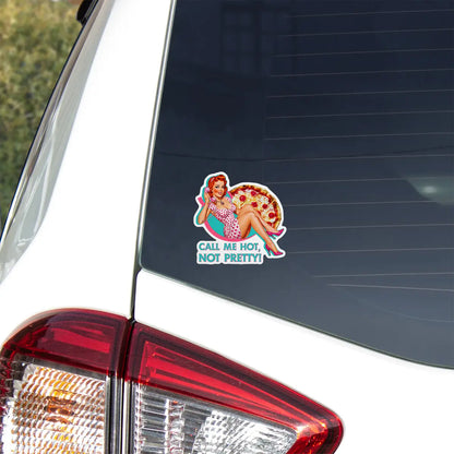 Retro Pizza Lover Sticker