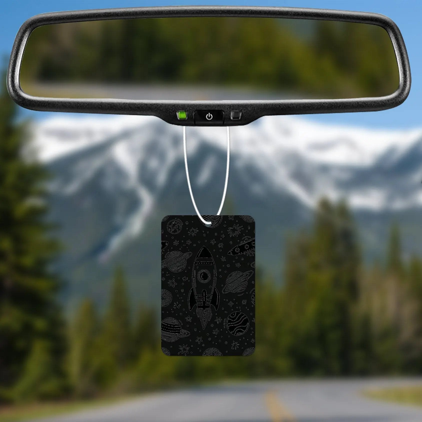 Rocket in Space Air Freshener