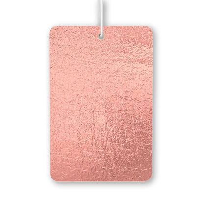 Rose Gold Textured Background Air Freshener