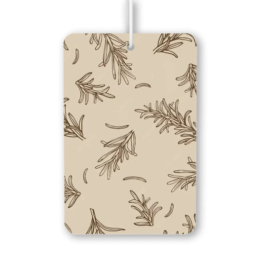 Rosemary Pattern Air Freshener