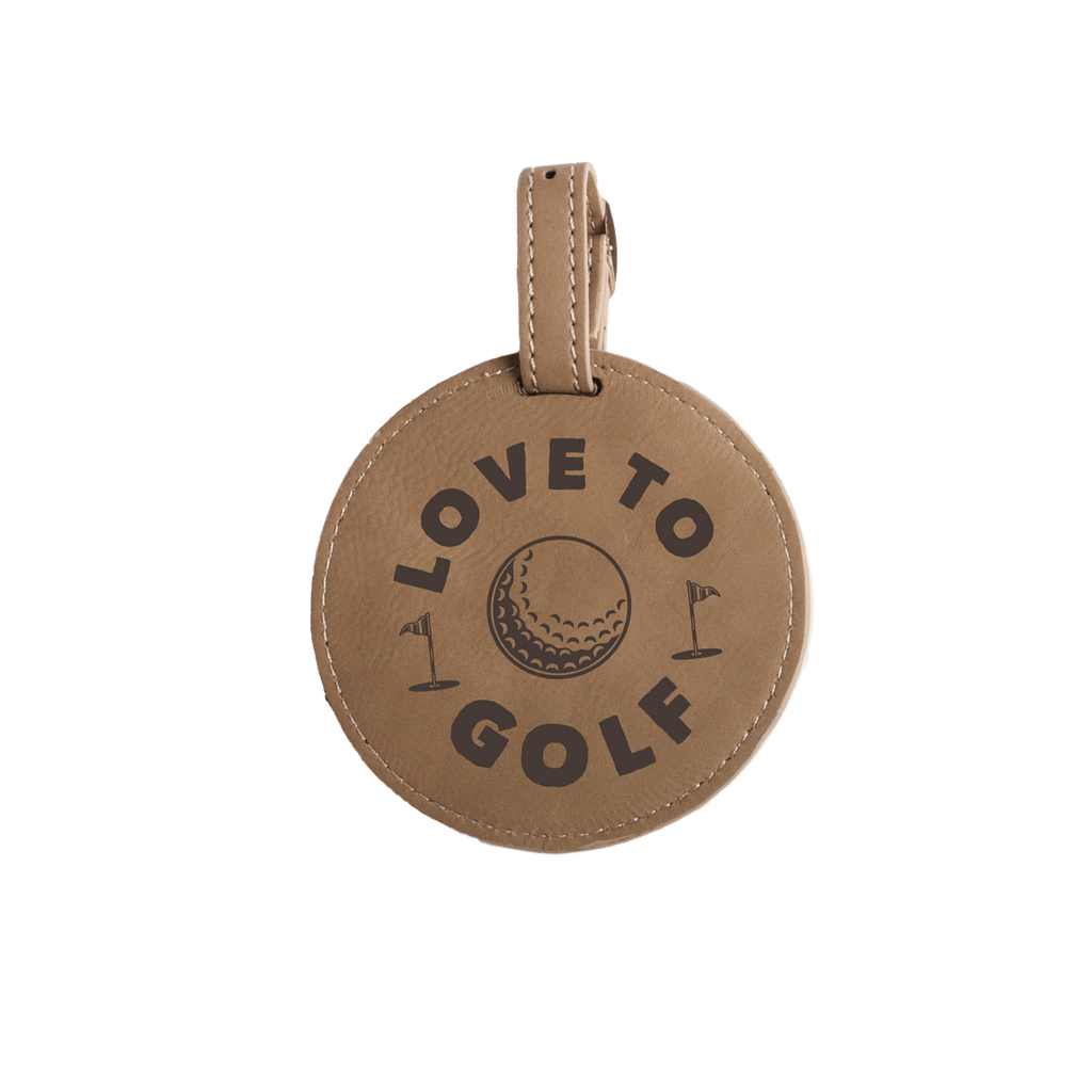 Engraved Golf Tee Holder w Tees