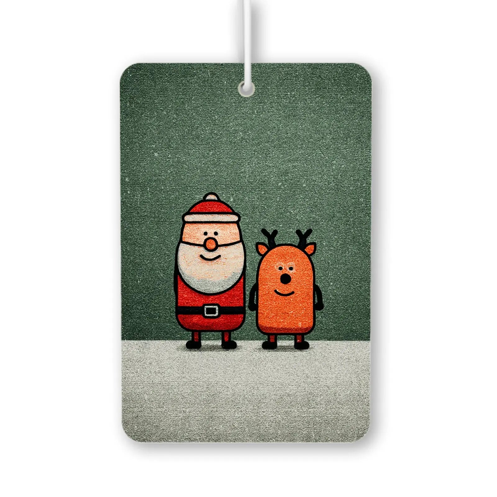 Santa and Reindeer Air Freshener