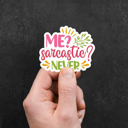 Sarcastic Quote Sticker